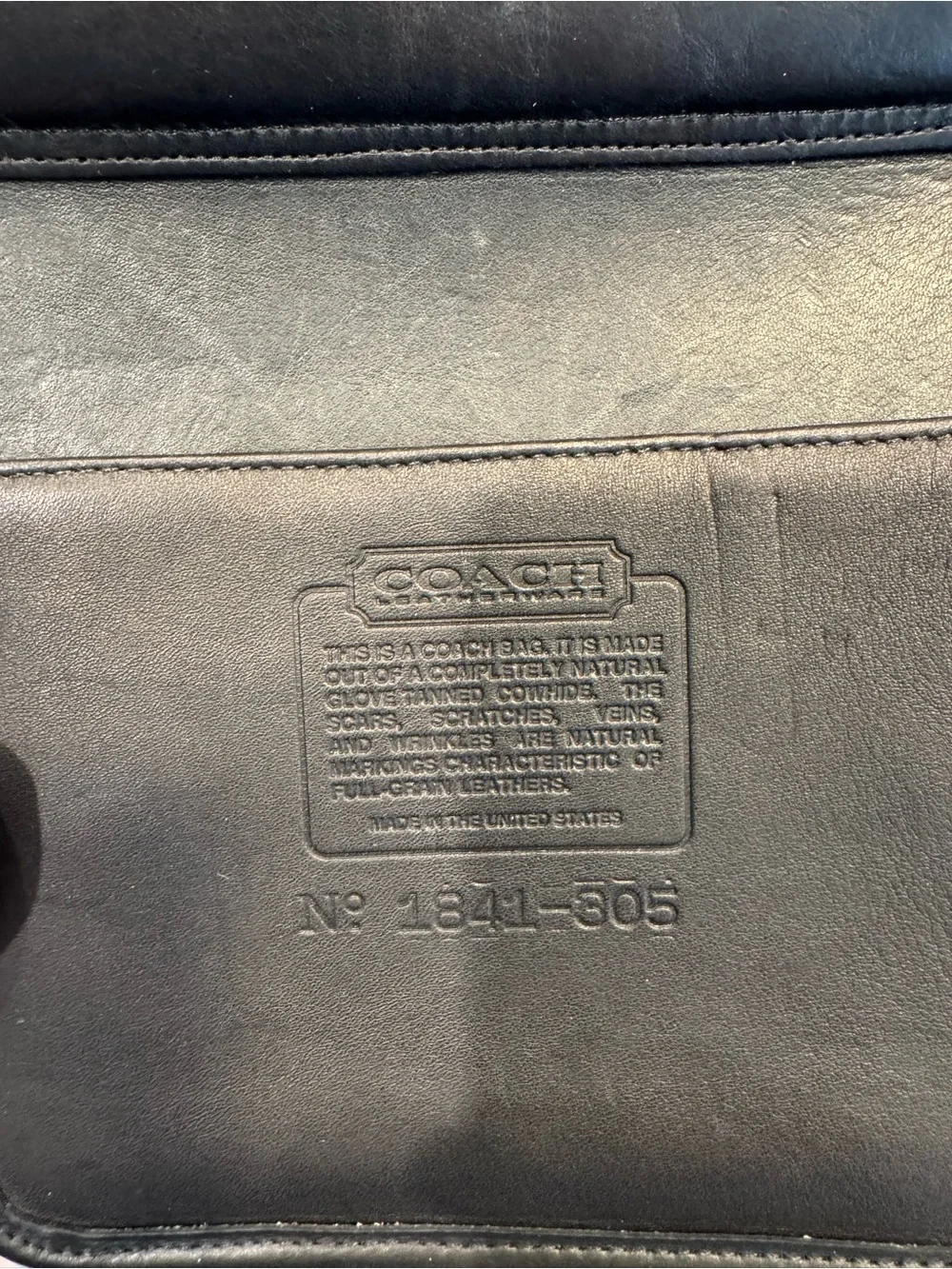 Coach vintage metropolitan